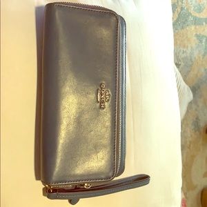 Coach accordion wallet